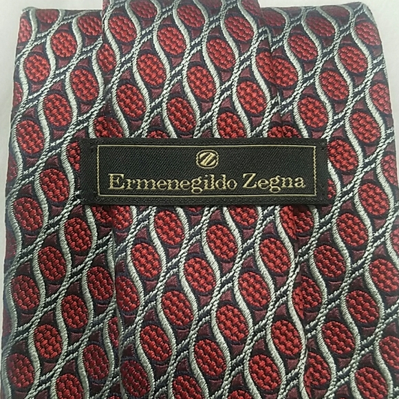 Beautiful Mens Ermenegildo Zegna Tie - Picture 3 of 6